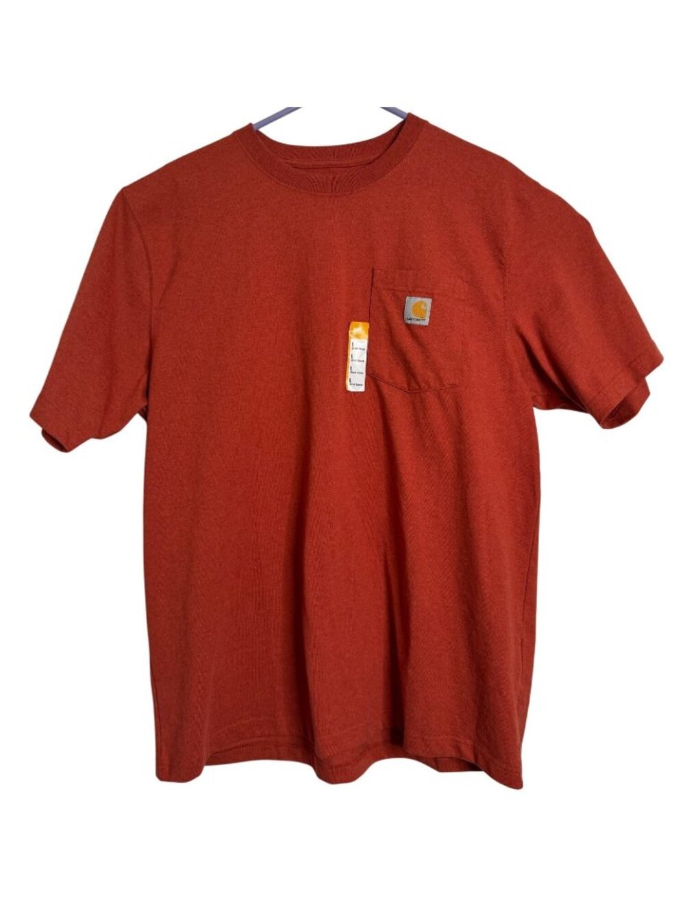 Carhartt Loose Fit Heavyweight Size Large Pocket Tee NWT Atomic Red